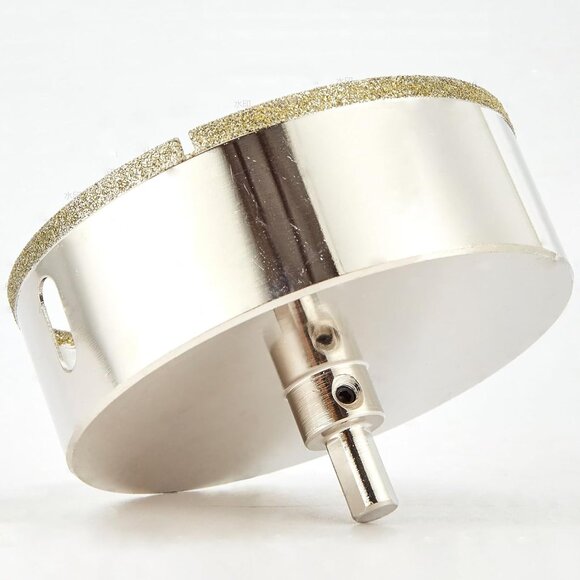 5 Inch 130mm Diamond Hole Saw with Pilot Bit, 5" Tile Hole Saw for Granite, Cera - Picture 2 of 6